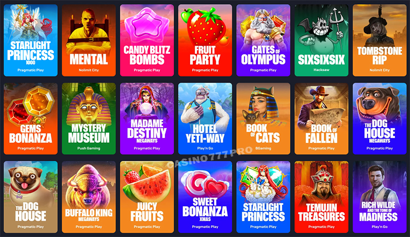 Rollbit Casino Games and Betting Options