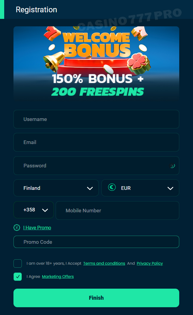 Rolletto Register and Log In