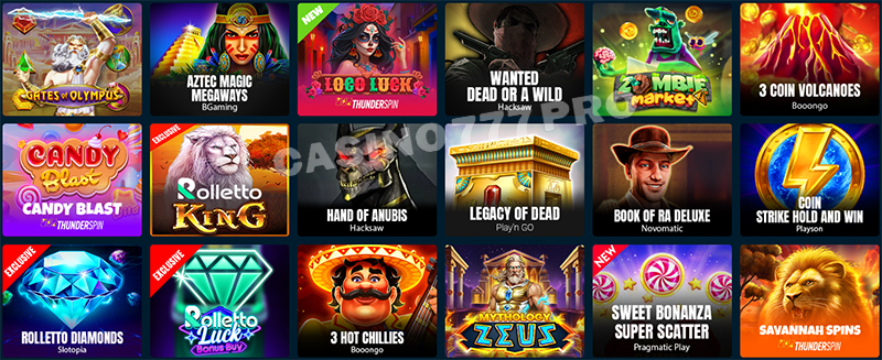 Rolletto Casino Slots