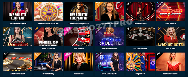 Rolletto Live Casino