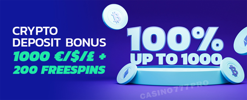 Rolletto Crypto Deposit Bonus