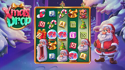 Symbols and Payouts at Xmas Drop