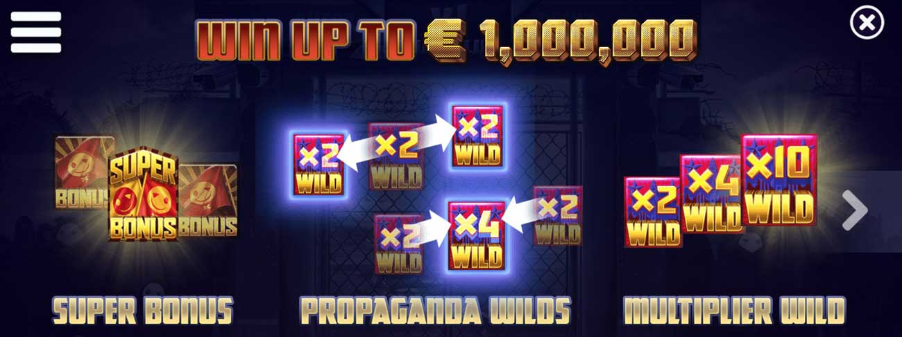 Symbols and Payouts at Propaganda