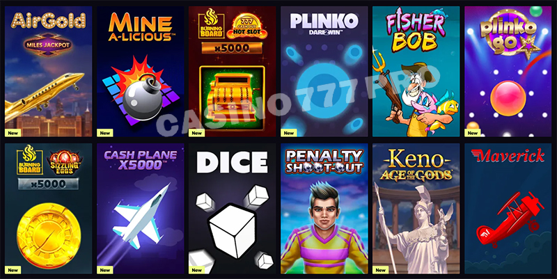 Sportuna Casino Other Games
