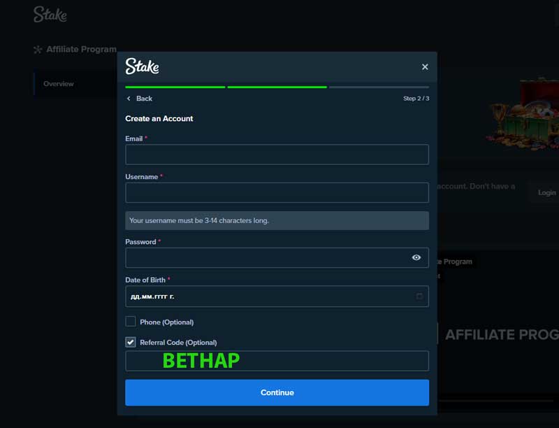 Stake Bonus Code &ndash; Step-by-Step