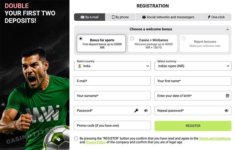 Winwin Register and Log In
